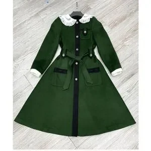 Miu Miu | Jackets & Coats | Nwot Miumiu Lace Collar Mid Length